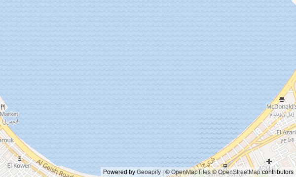 Walk map: Alexandria Along the Eastern Harbour
