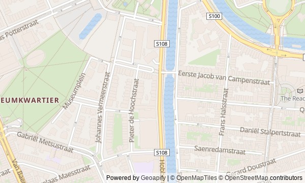 Walk map: From Museumplein to De Pijp: Culture and City Life