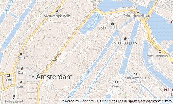 Walk map: Amsterdam's Old Port and Medieval Center