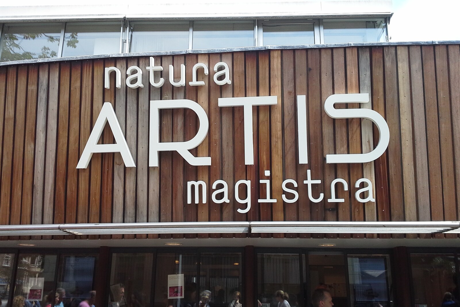 The gates of ARTIS in Amsterdam