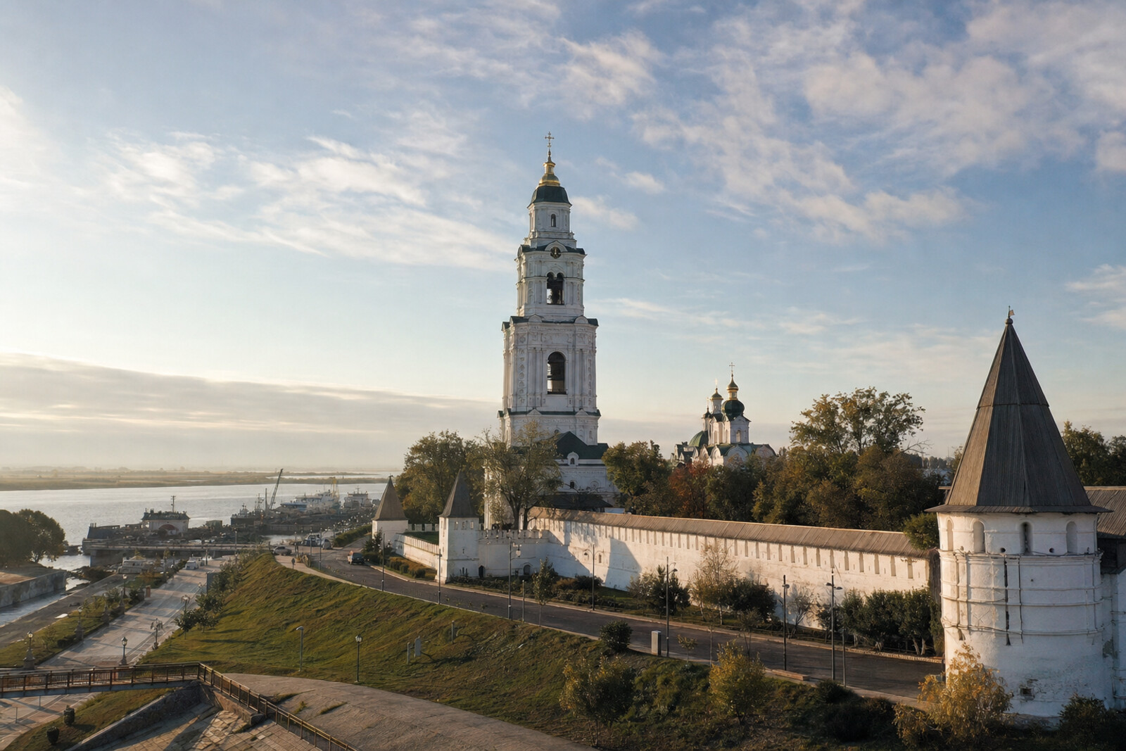 Editorial hero image generated for the city of Astrakhan