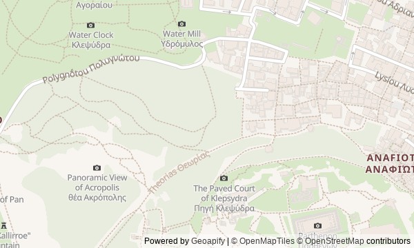 Walk map: Acropolis and Two Agoras: How Athens Changed