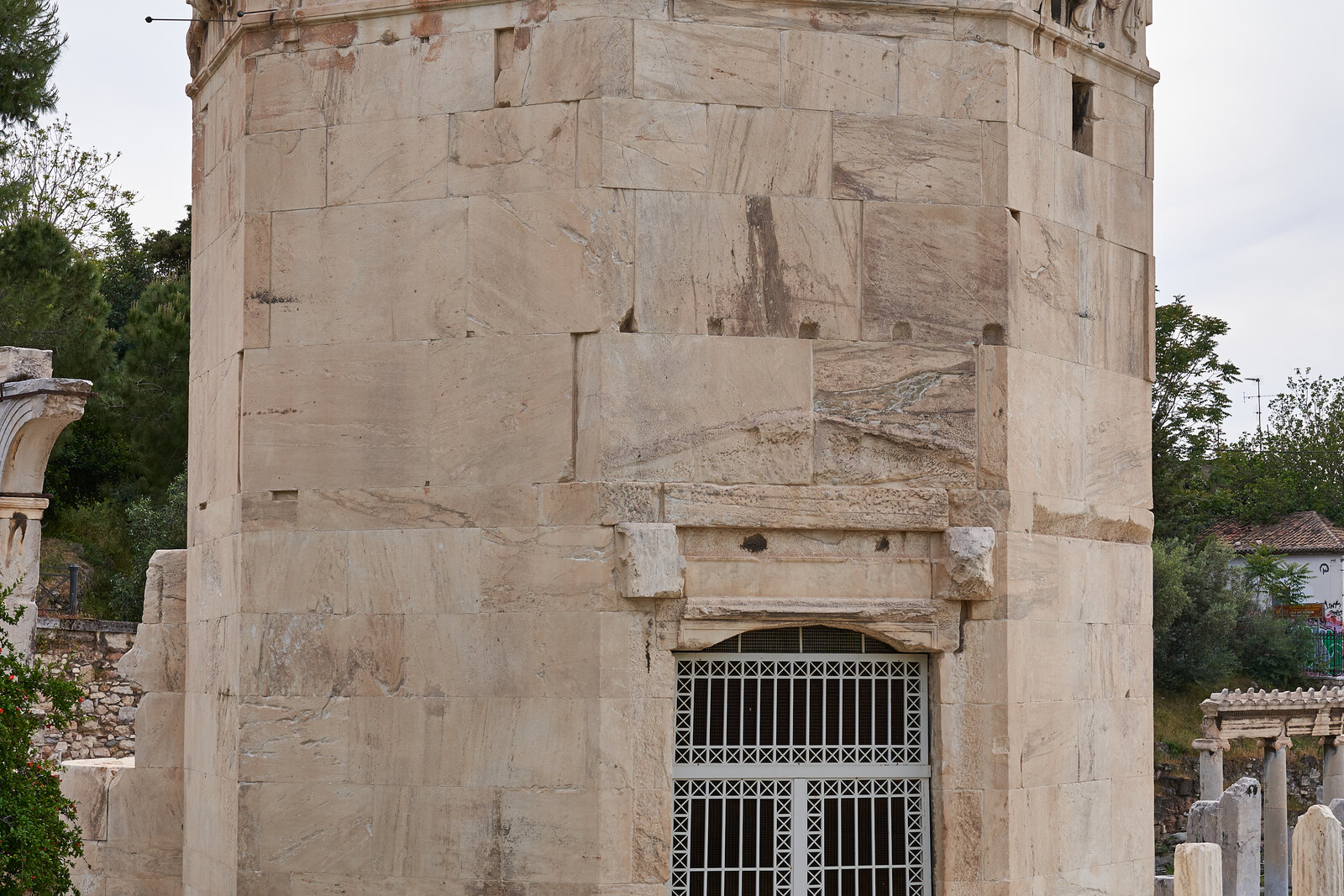 The Tower of the Winds in the Roman Agora of Athens