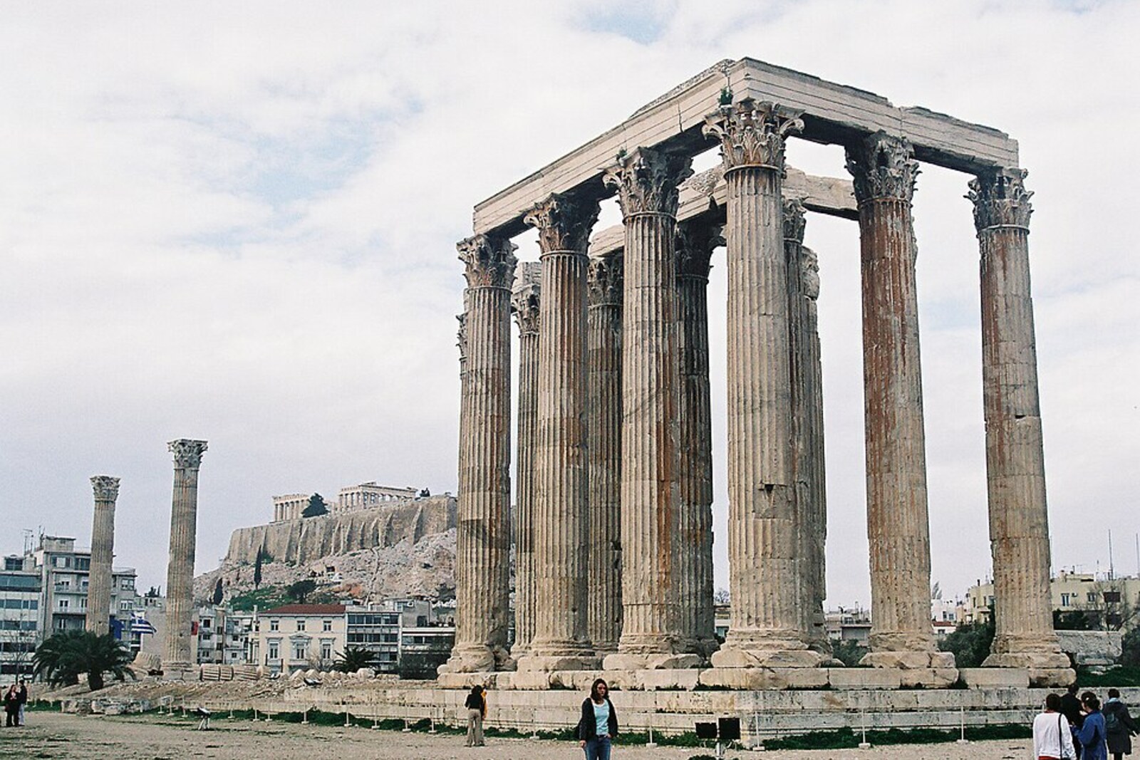 Columnas del Templo de Zeus Olímpico