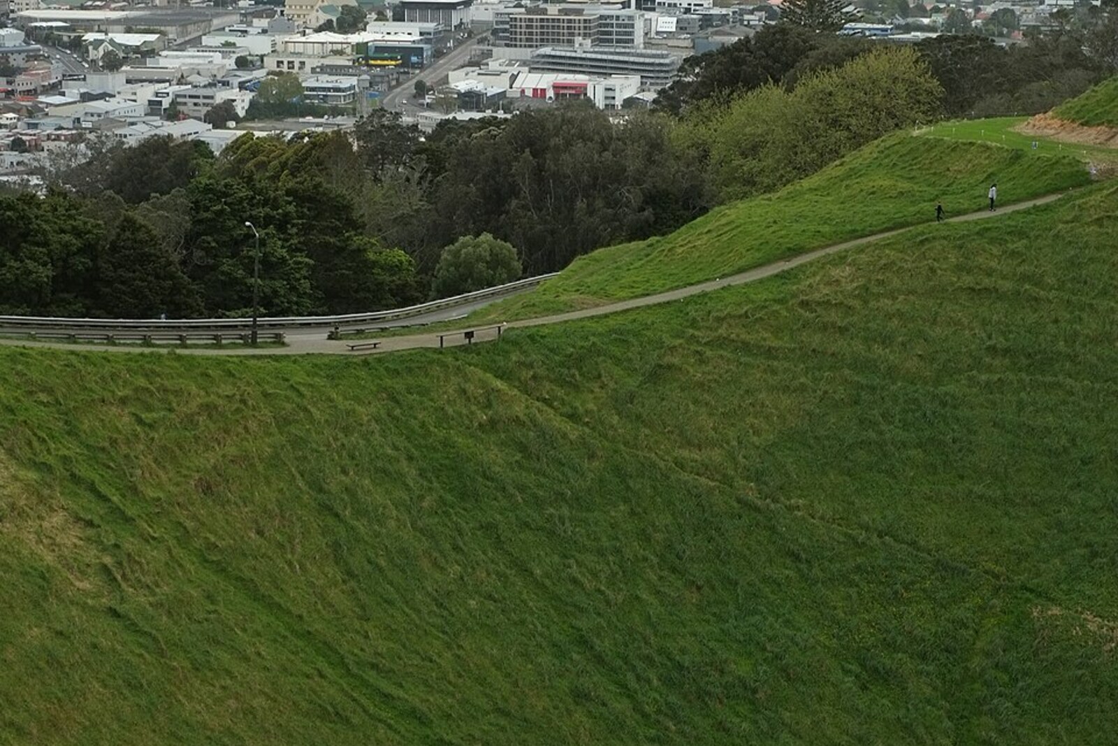 Mount Eden crater