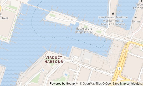 Walk map: Auckland waterfront: port, ferries, and industrial traces