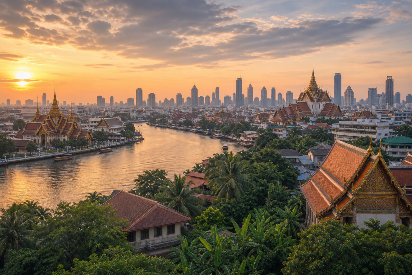 Editorial hero image generated for the city of Bangkok