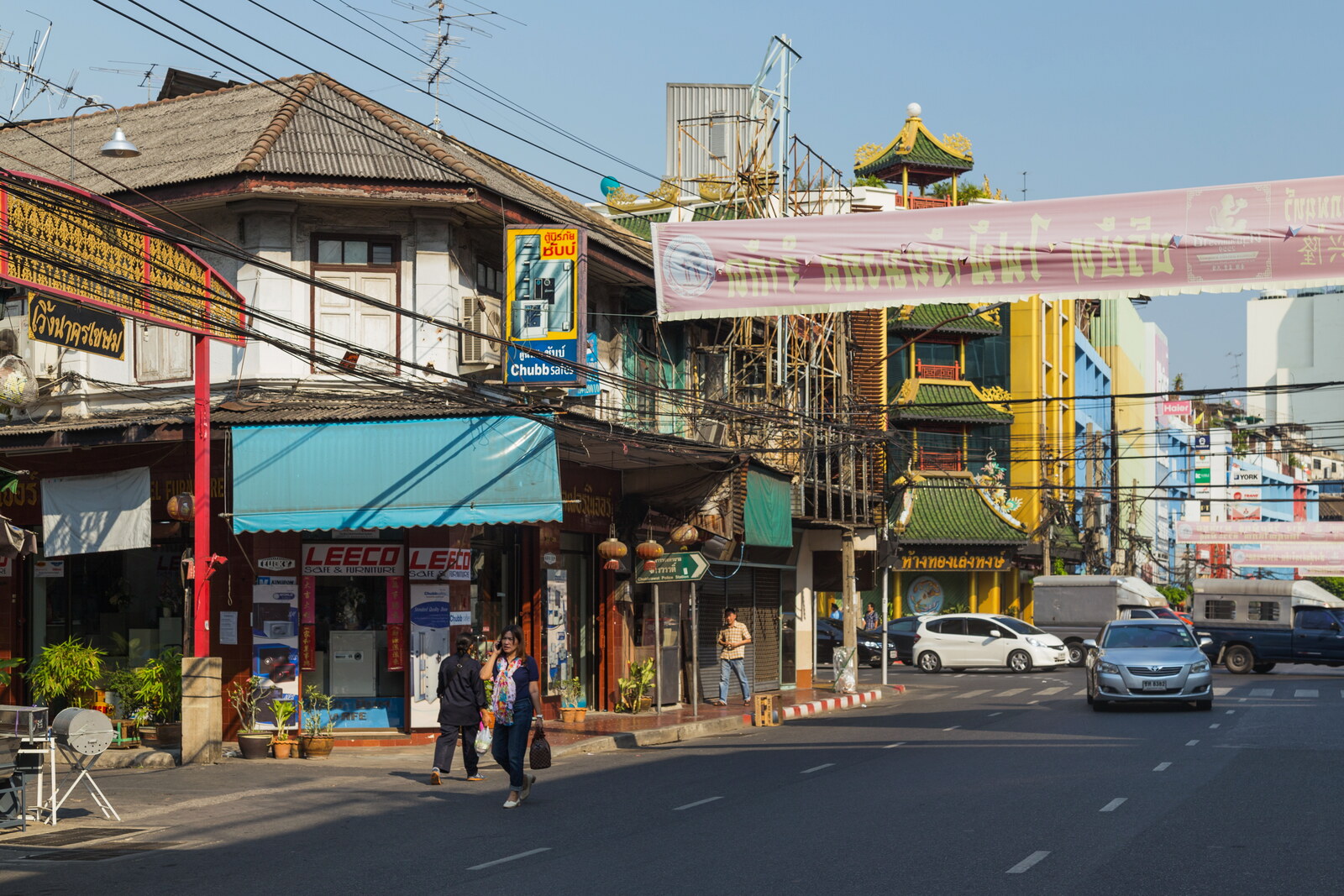 Yaowarat Road in Bangkok