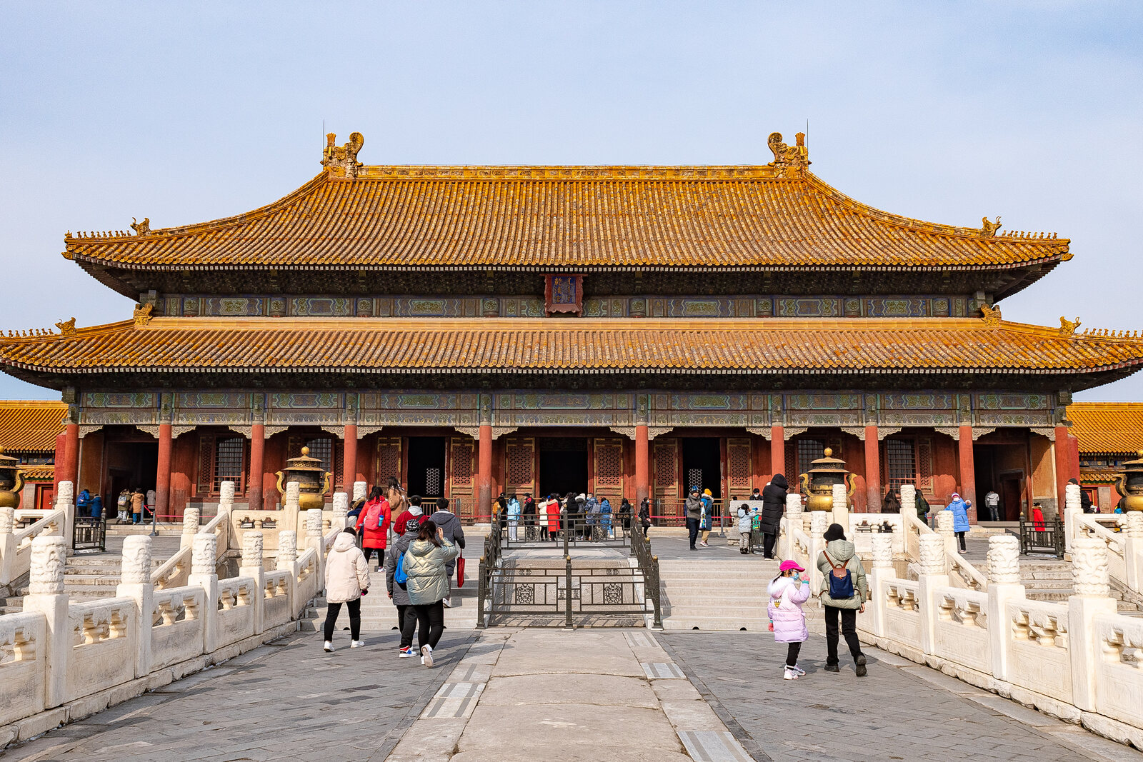 The Palace of Heavenly Purity and the garden