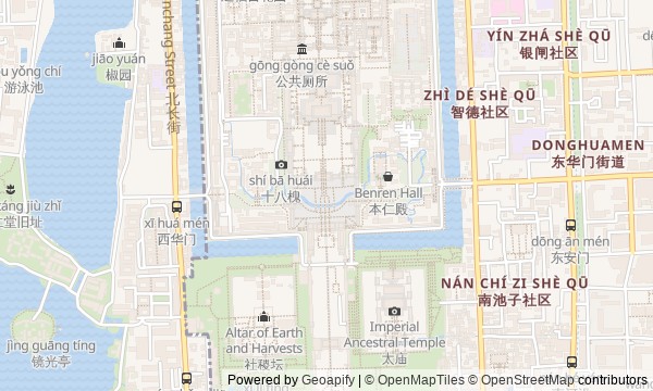 Walk map: Imperial Beijing: From Tiananmen Square to Jingshan Park