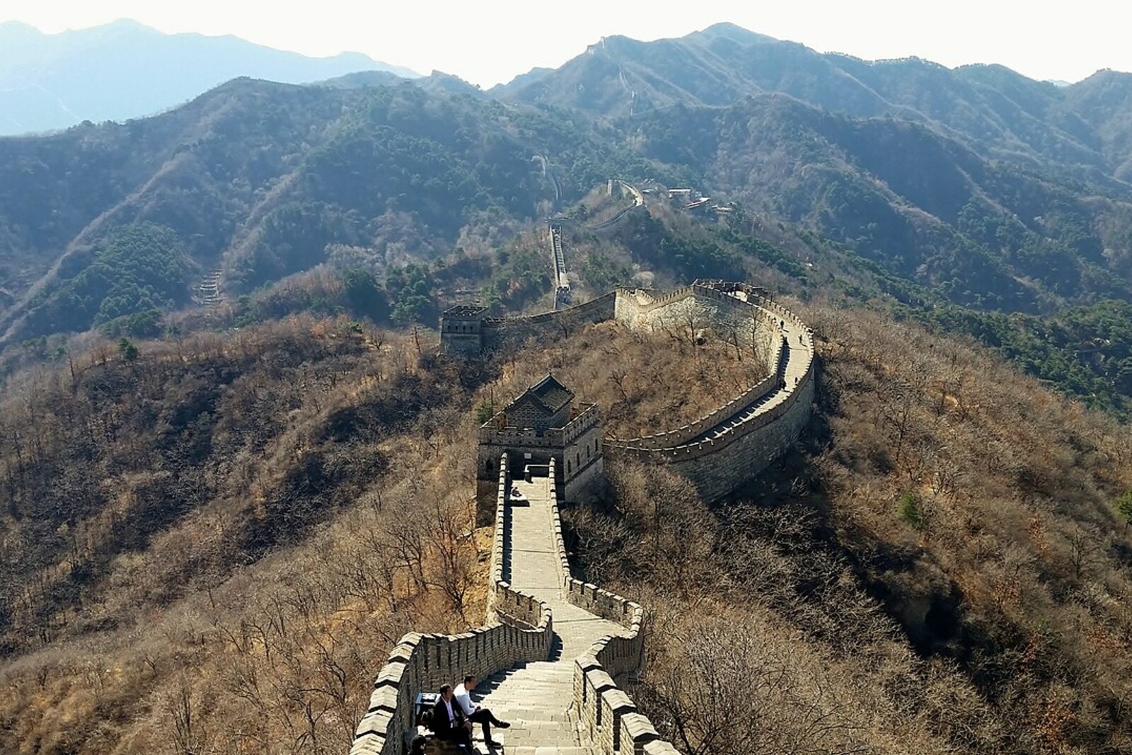 View of the Mutianyu Great Wall from Tower No. 13