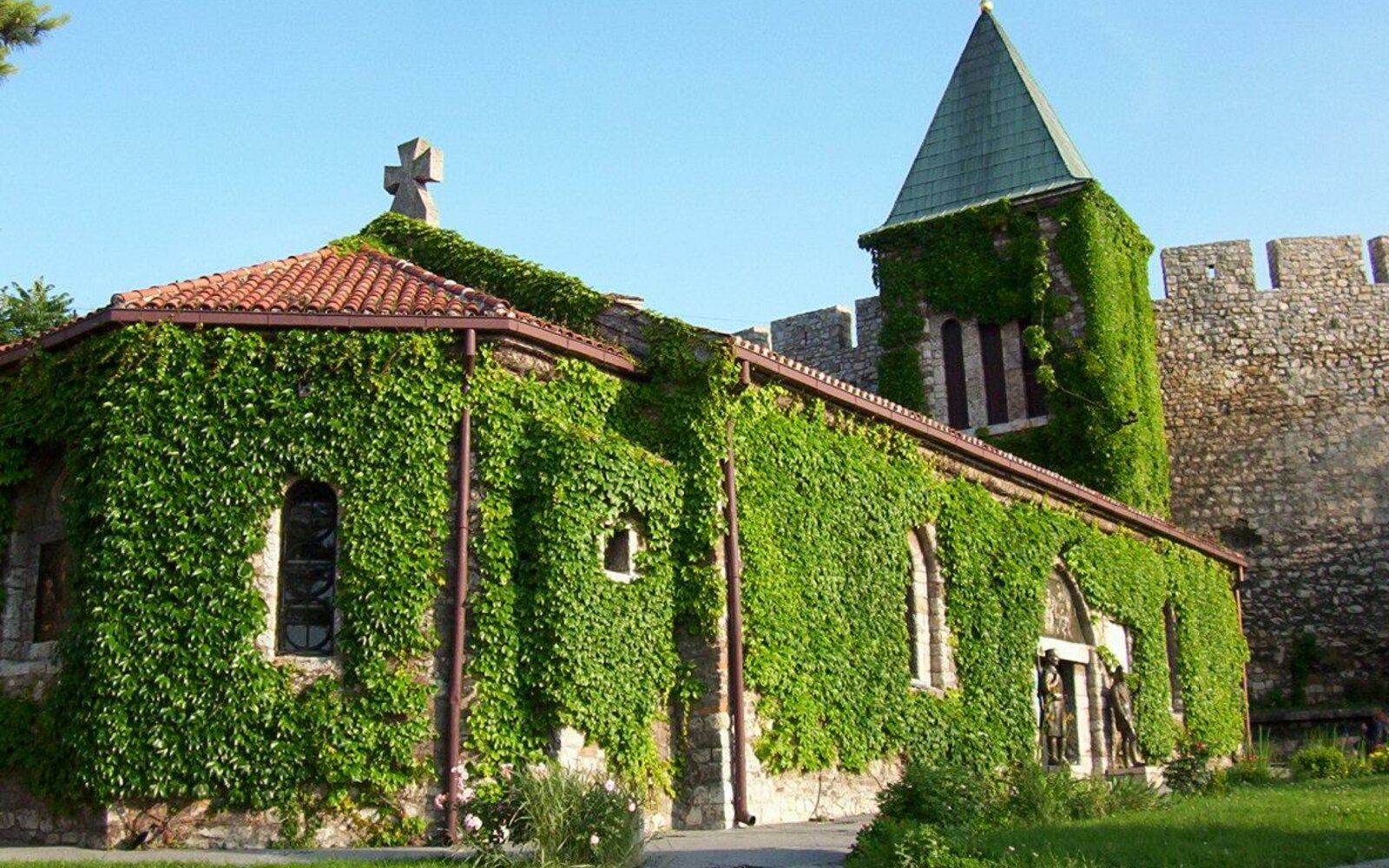 Ružica Church in the Lower Town of Belgrade Fortress.