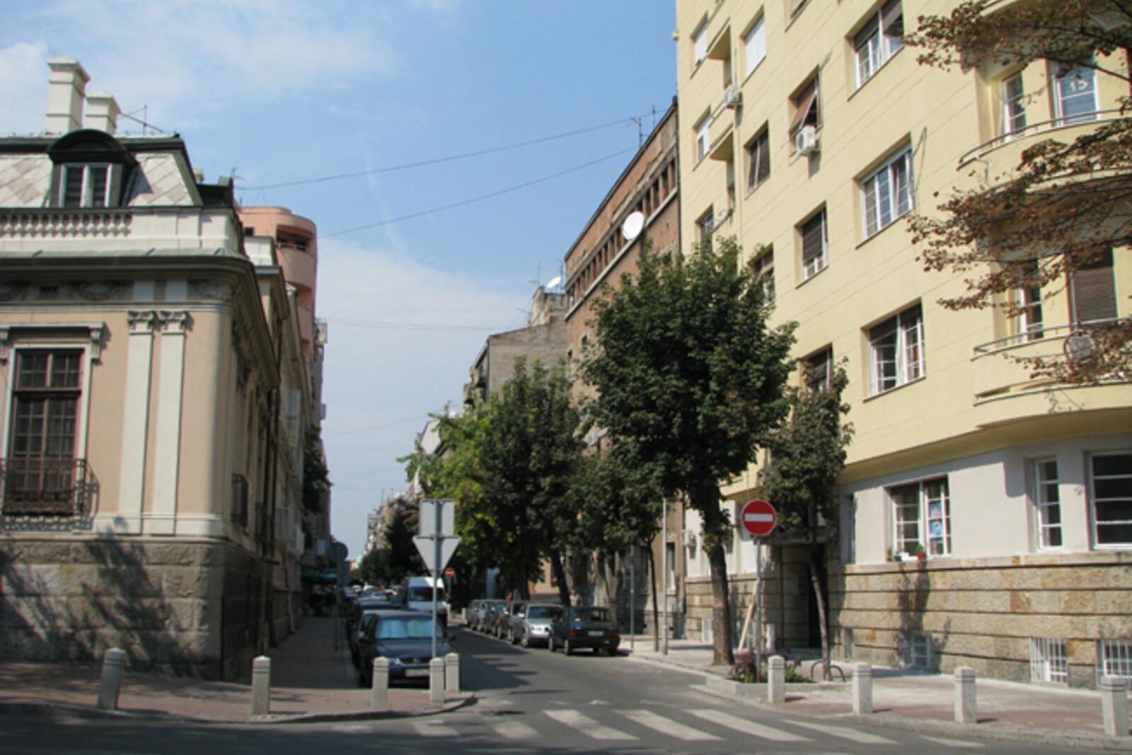 Historic houses on Gospodar Jevremova Street