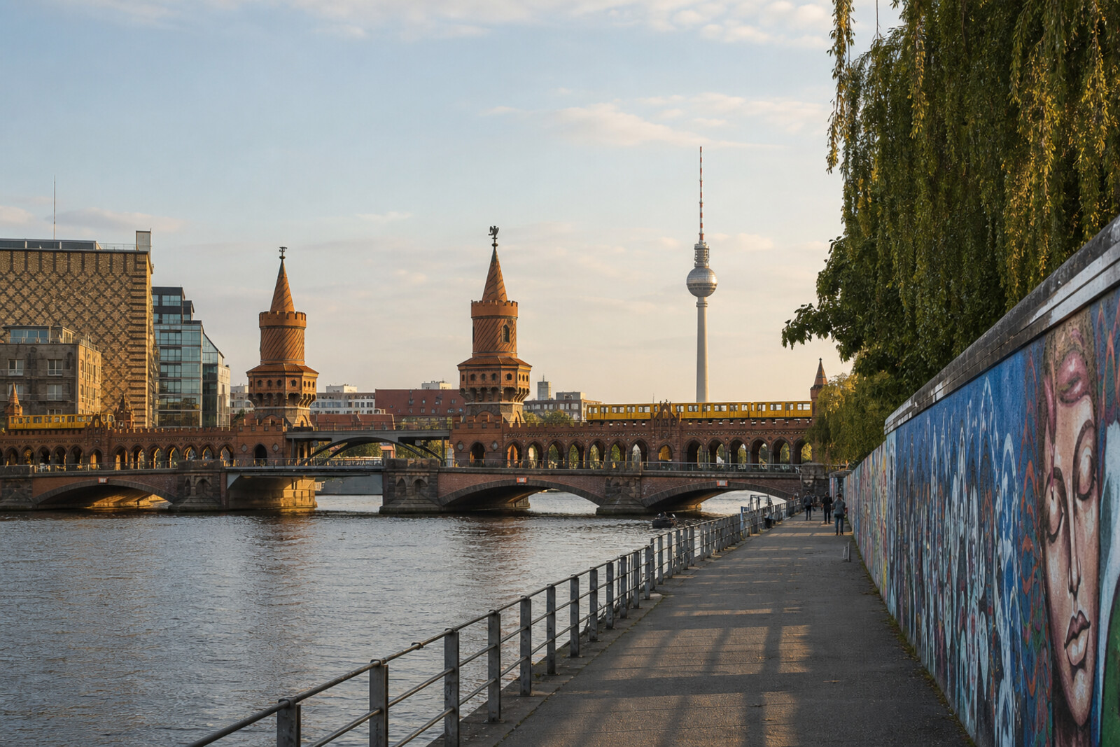 Generated route cover: “East Side Gallery and Kreuzberg: the wall after the Wall”
