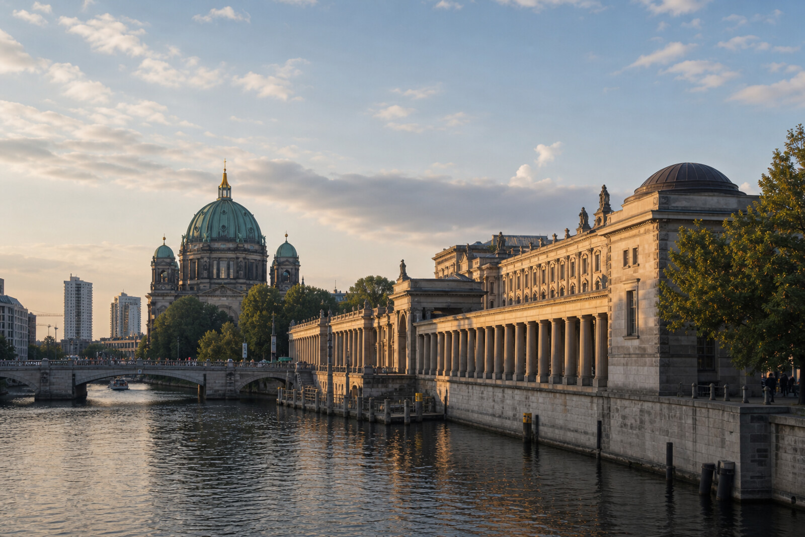 Generated route cover: “Unter den Linden and Museum Island: Prussia as a Stage”