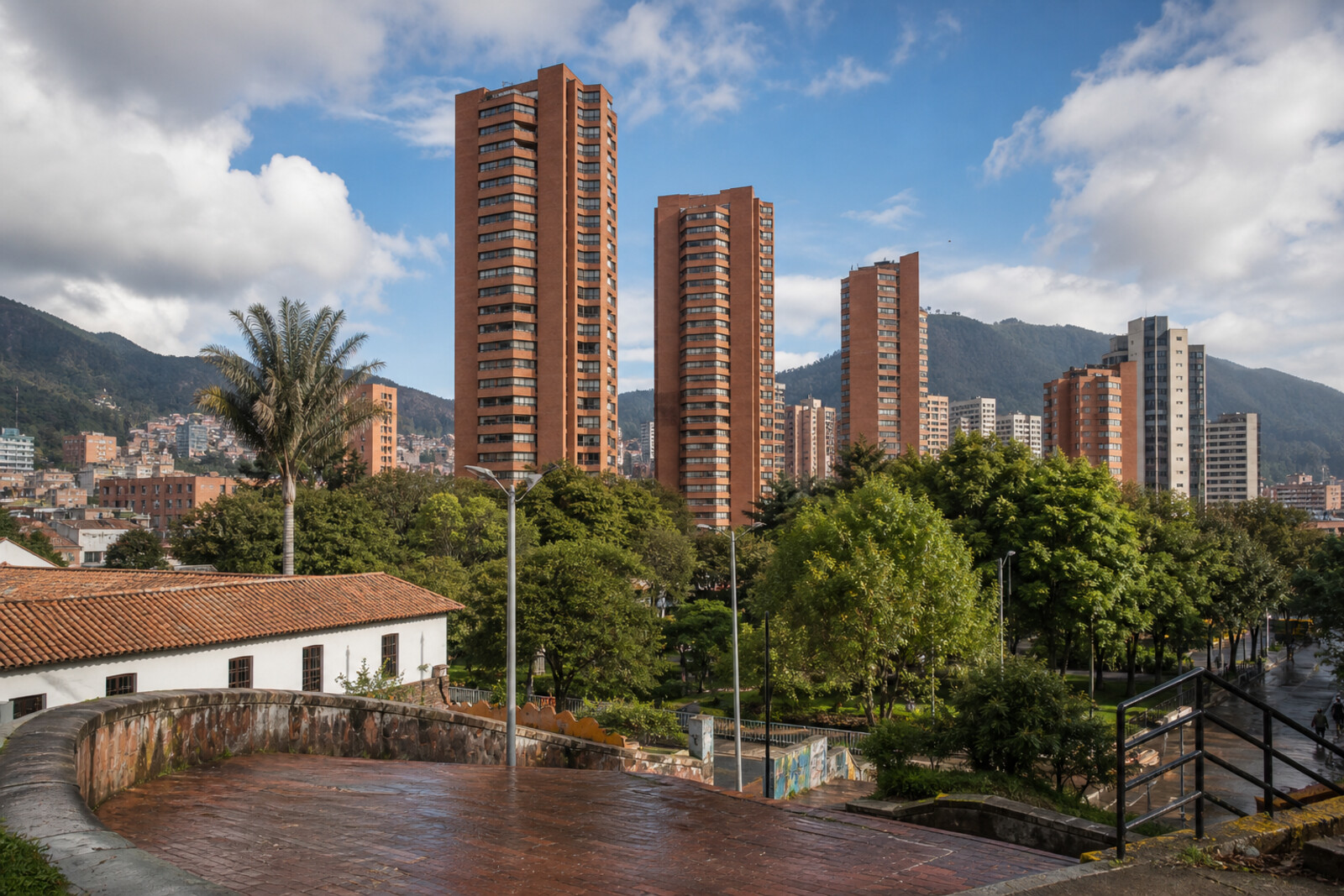 Generated cover for the route “Centro Internacional and La Macarena: brick, museums, and a market”