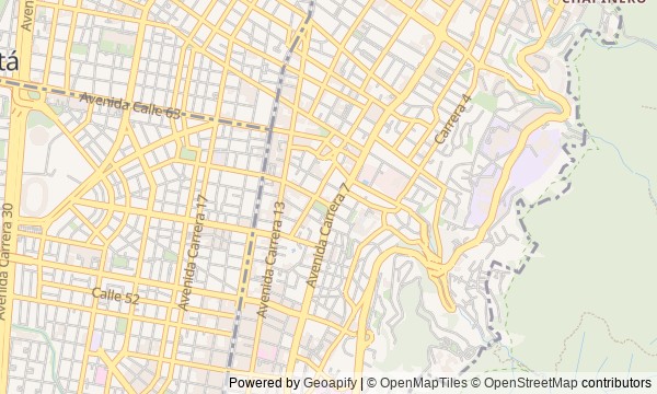 Walk map: Chapinero and Quinta Camacho: How Bogotá's North Took Shape