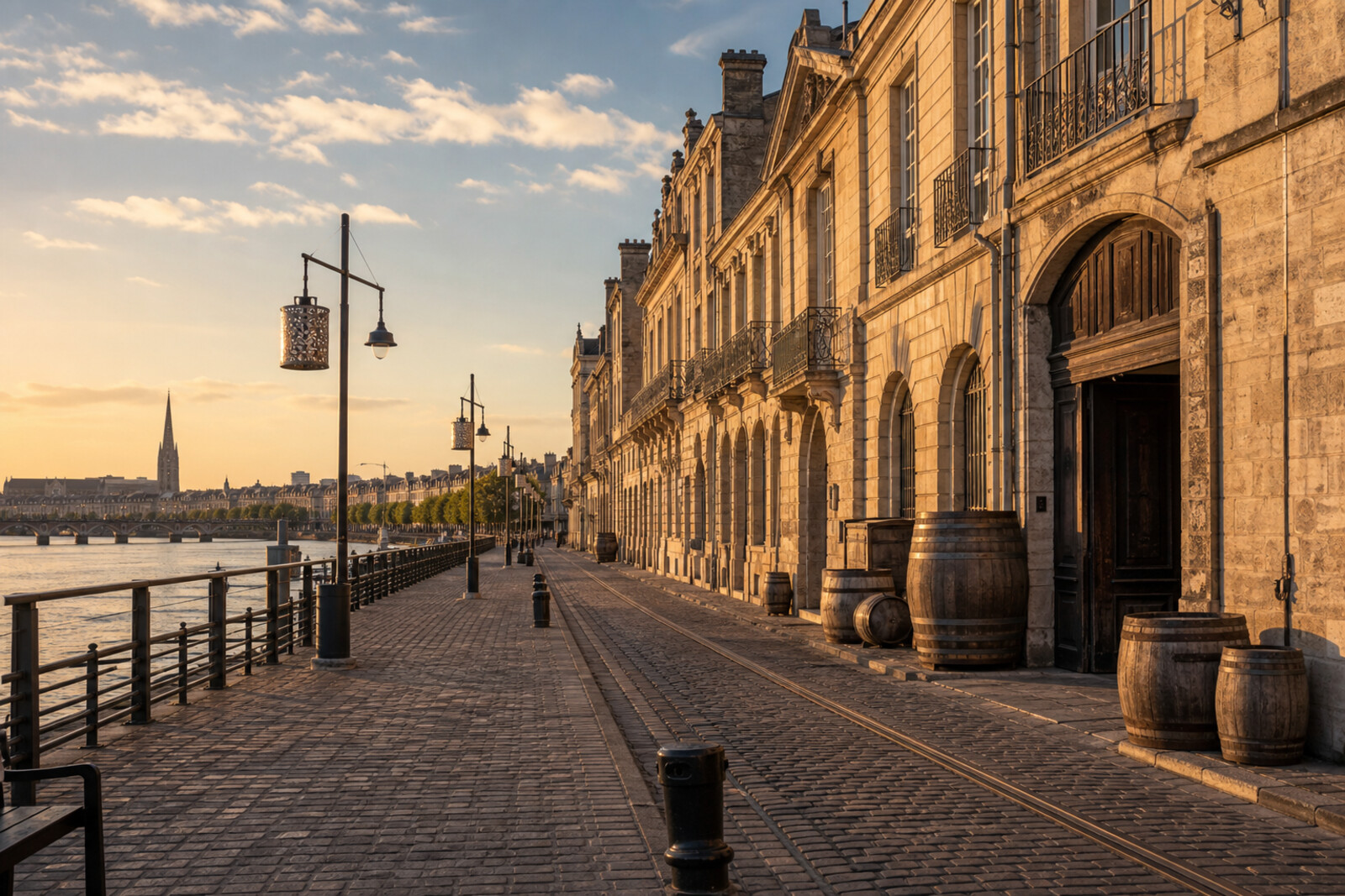 Generated cover image for the route “Chartrons: The Wine Merchants' Quarter”