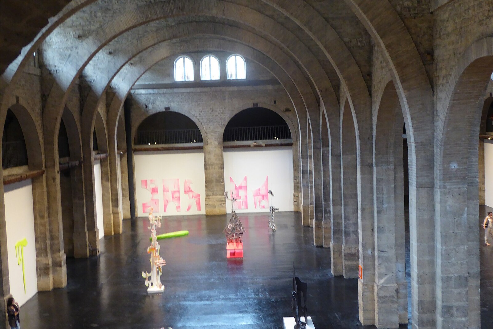 The brick Entrepôt Lainé, home to the CAPC Museum, on Rue Ferrère in Bordeaux.