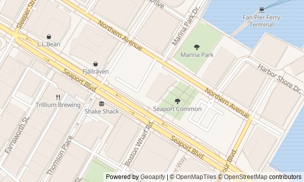 Walk map: Fort Point and Seaport: Warehouses, Museums, and Piers