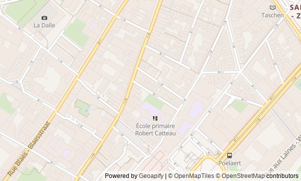 Walk map: Marolles and Sablon: Markets, Memory, and Justice