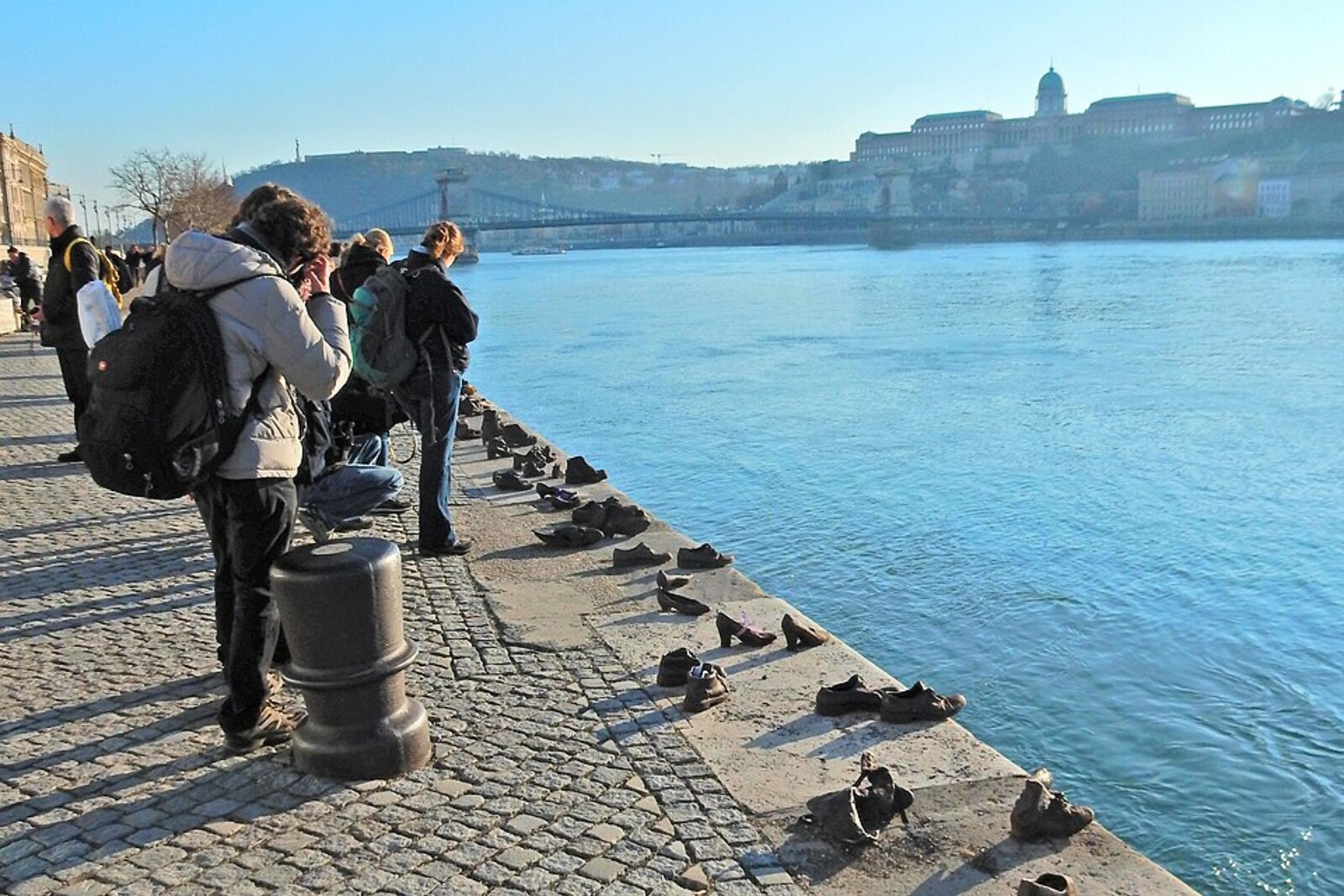 Shoes on the Danube Bank memorial