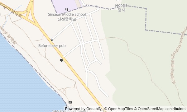 Walk map: Huinnyeoul: a village on the slope and the Yeongdo shore