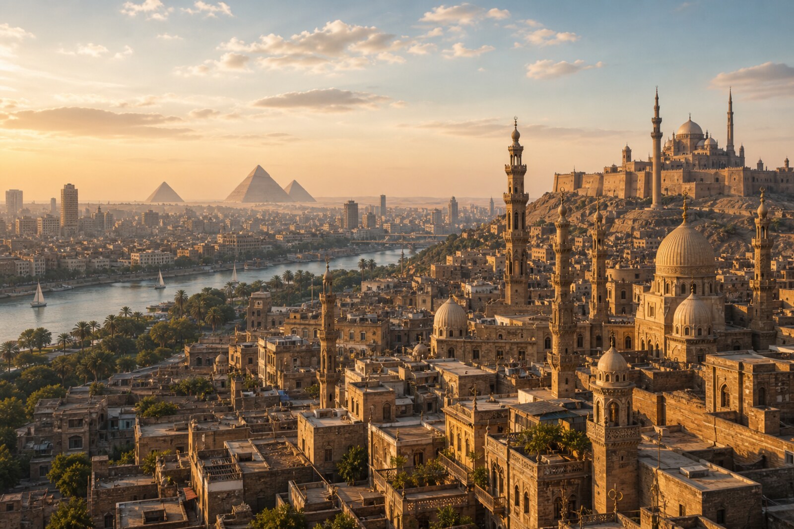 Generated editorial hero image for the city of Cairo