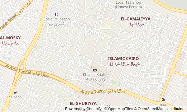 Walk map: Medieval Cairo along Al-Muizz Street