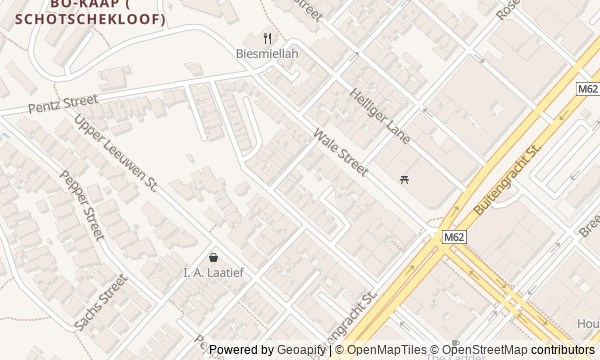 Walk map: Bo-Kaap: Houses, Faith, and Family Stories