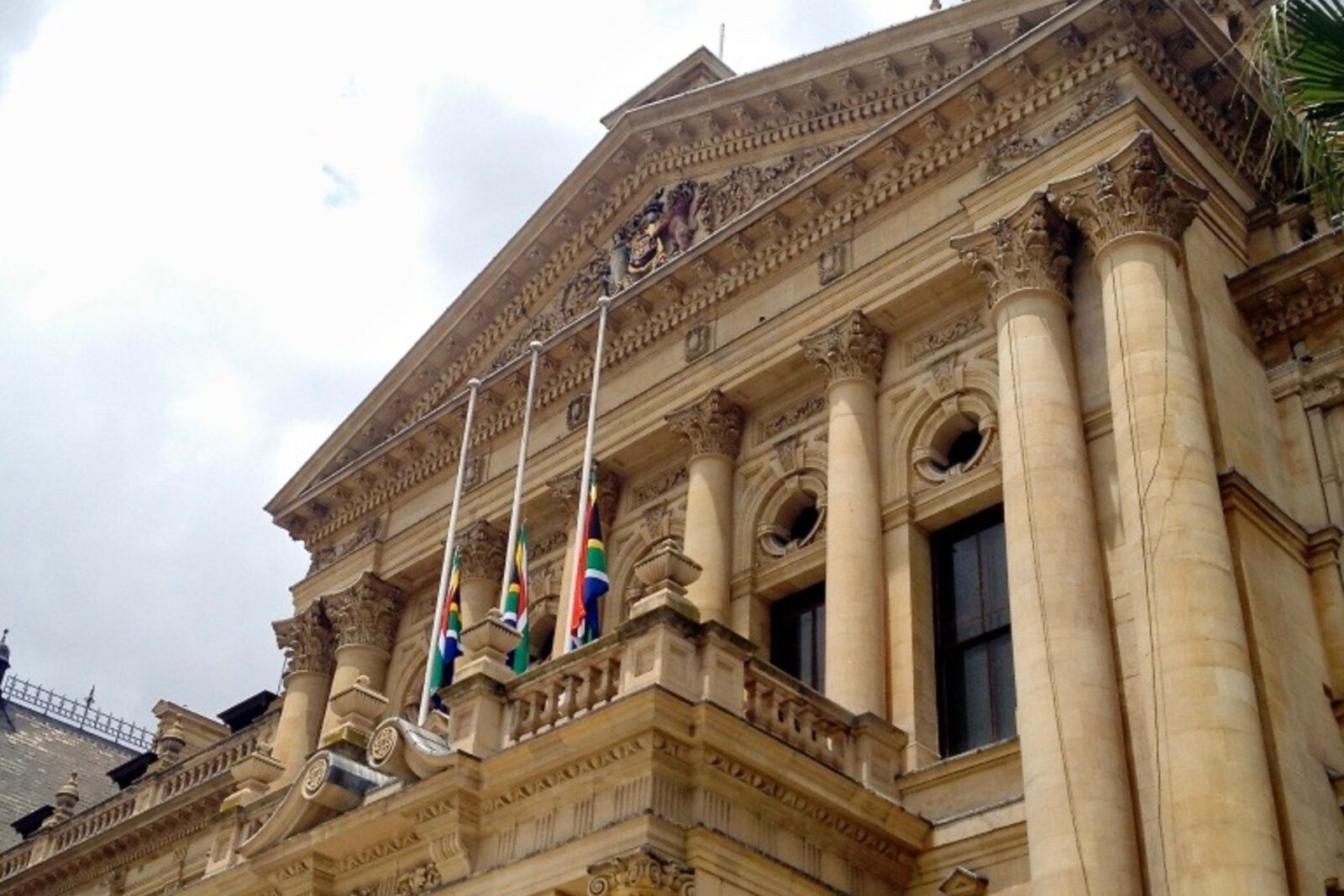 Cape Town City Hall and Grand Parade as an open city stage beside the Castle of Good Hope.