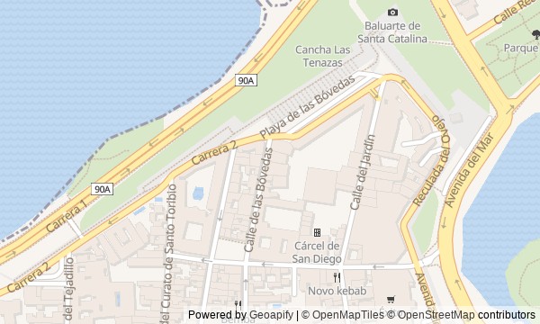 Walk map: San Diego: Convents, Theater, and the Northern Wall