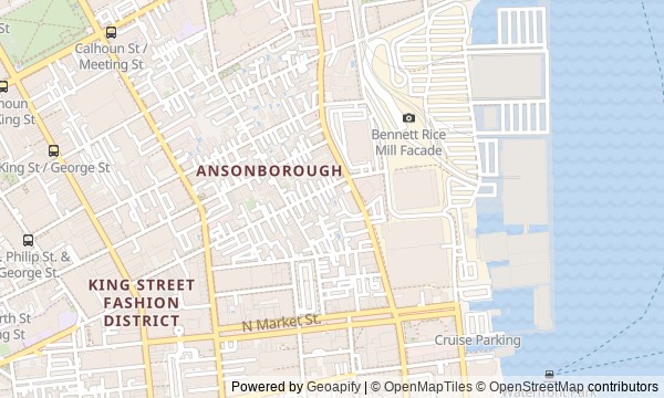 Walk map: African American Charleston: From Gadsden's Wharf to Mother Emanuel AME Church