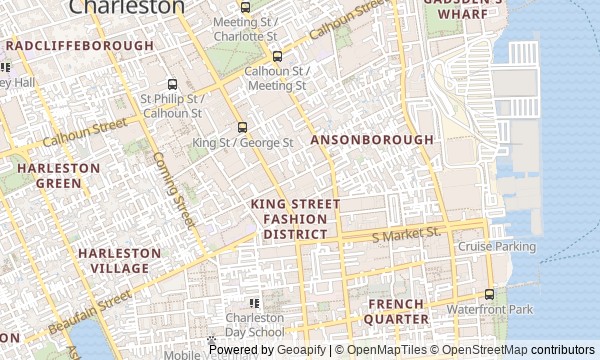 Walk map: Charleston Museum Mile: Meeting Street and Historic Houses