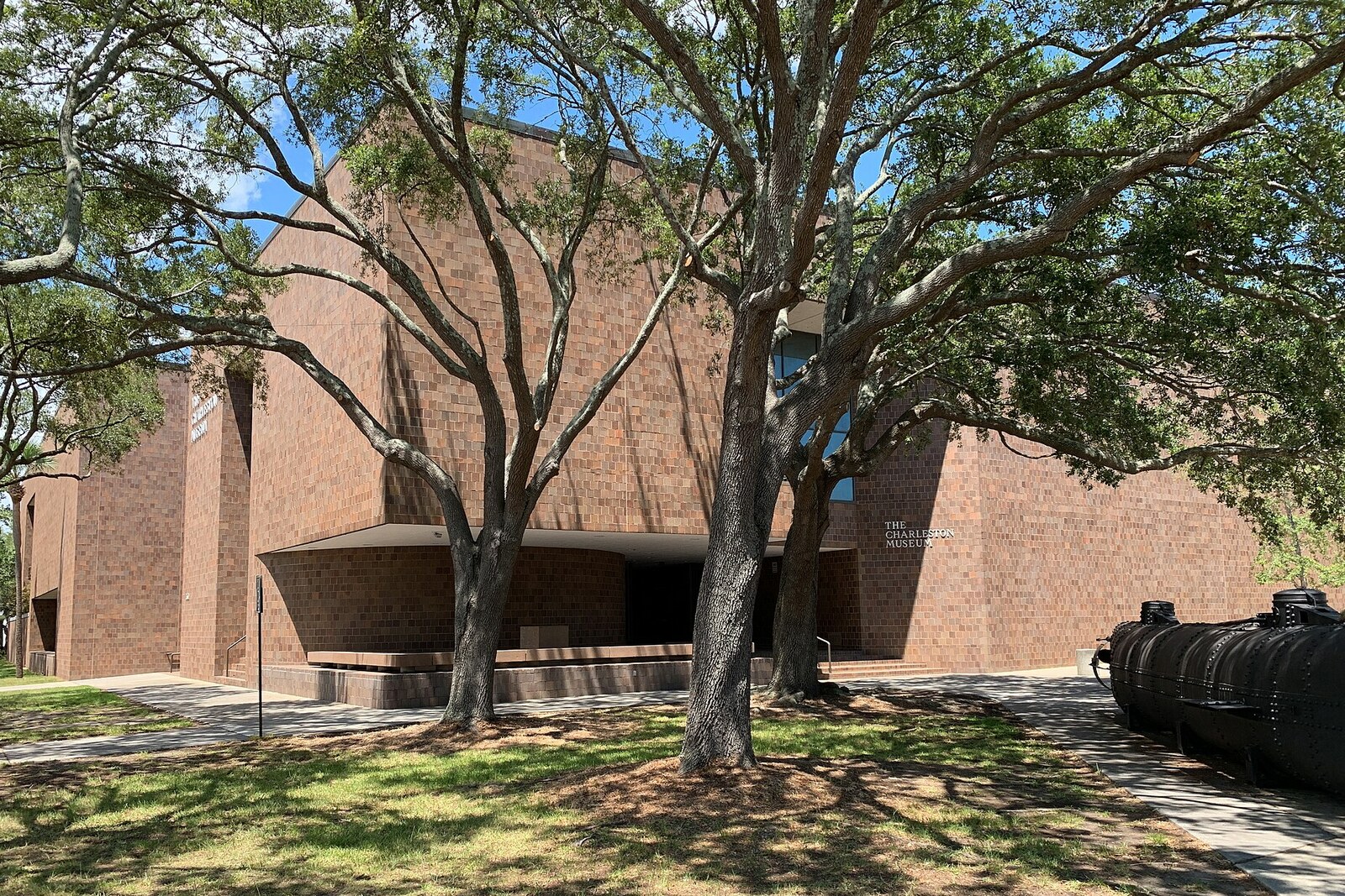 Facade of The Charleston Museum on Meeting Street.