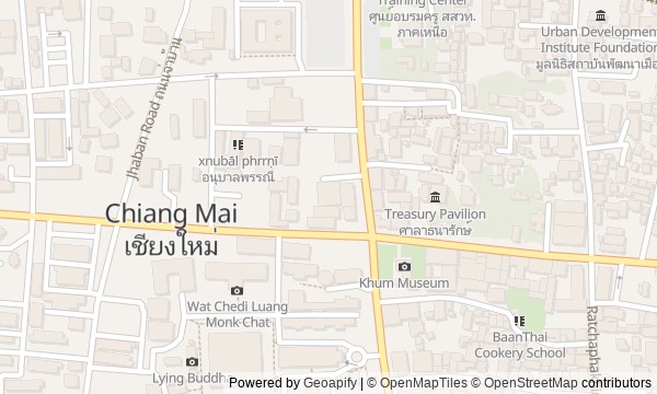 Walk map: Old Chiang Mai: How the Lan Na Capital Was Assembled
