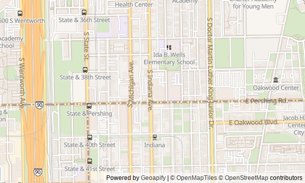 Walk map: Bronzeville: the business and civic center of Black Chicago