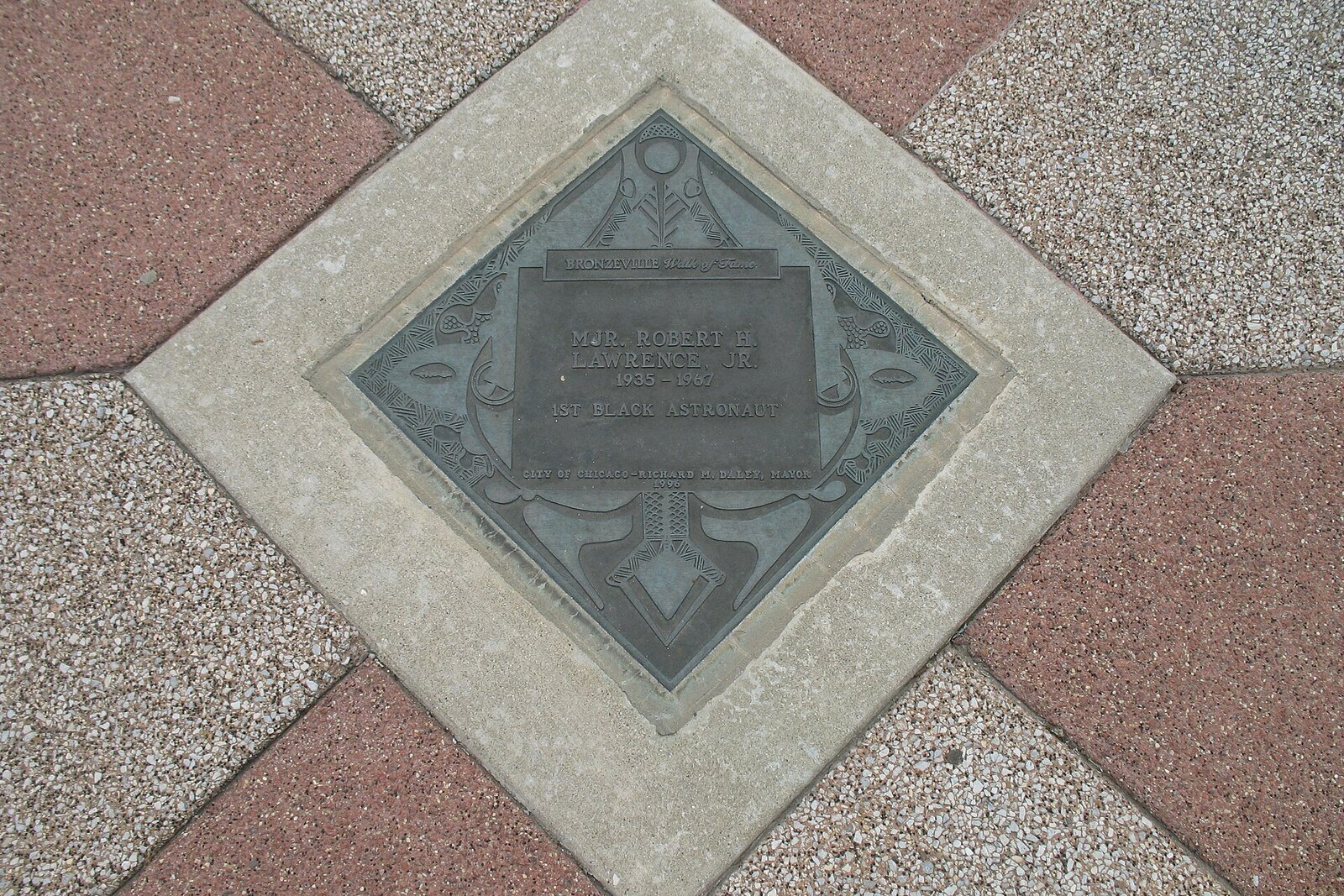 Victory Monument on King Drive in Bronzeville.
