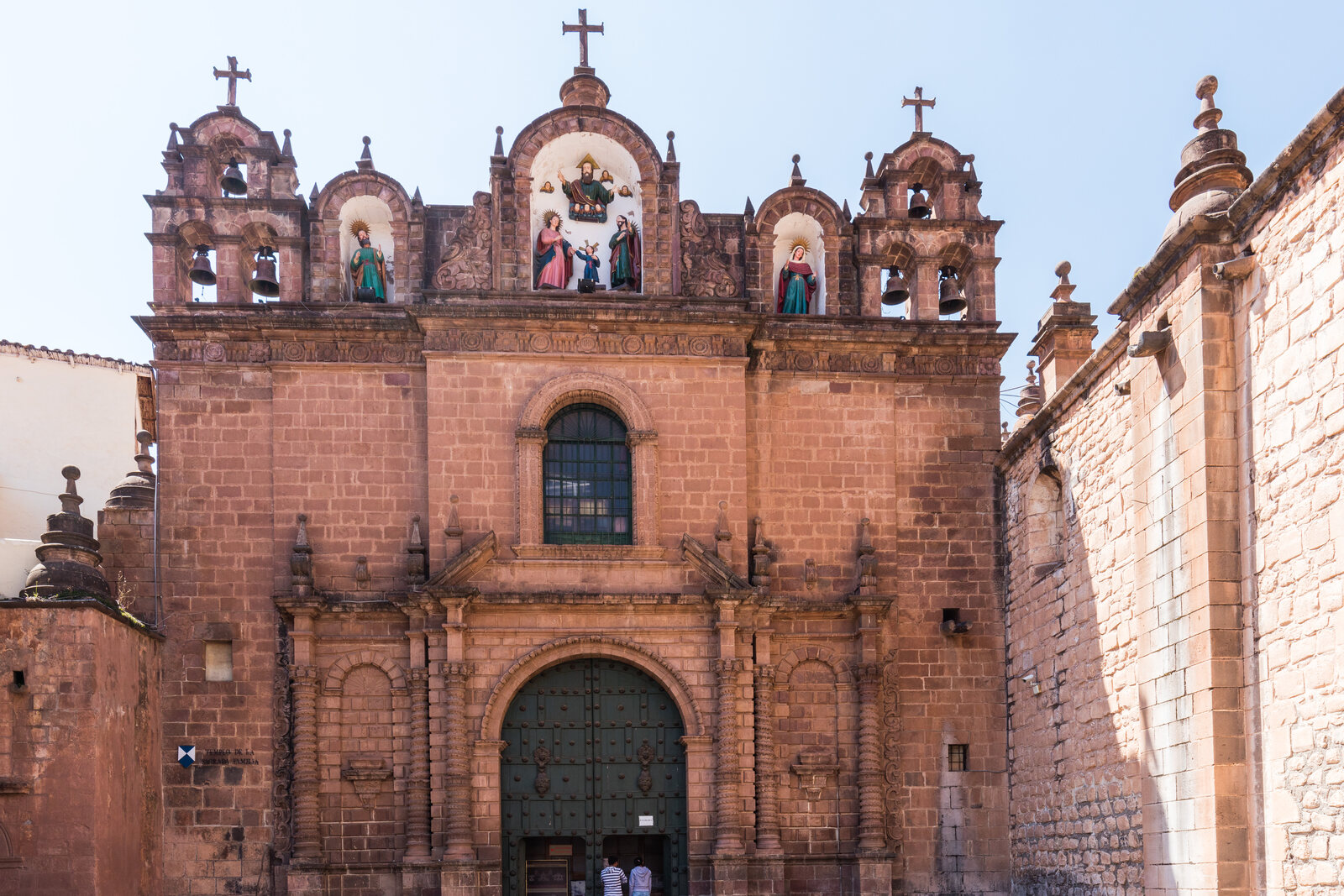 Façade of the Cusco Cathedral Complex on Plaza de Armas