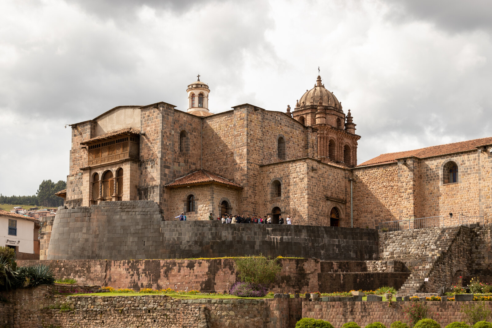 Santo Domingo and the base of Coricancha in Cusco
