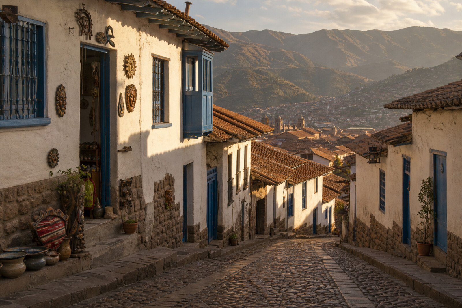 Generated cover image for the route “San Blas: Cusco's artisan hillside”
