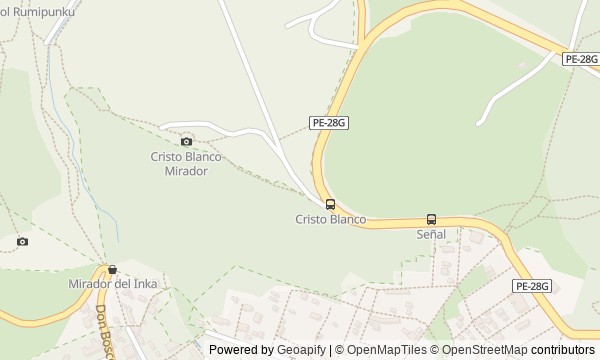 Walk map: Above Cusco: Sacsayhuamán, Suchuna, and Q'enqo