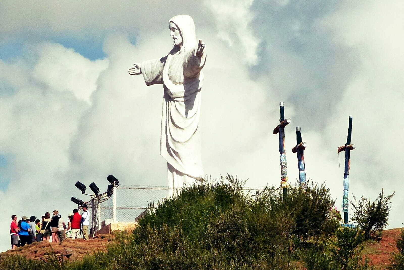 Cristo Blanco (Cusco) in 2011