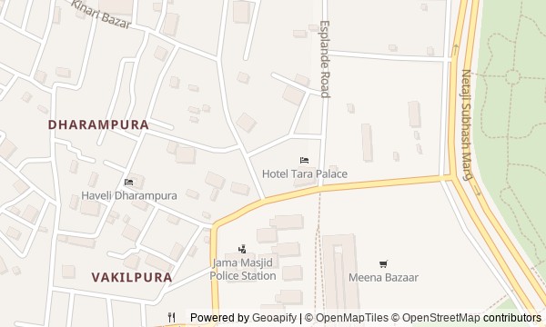 Walk map: Shahjahanabad: Red Fort, Shrines, and Bazaars
