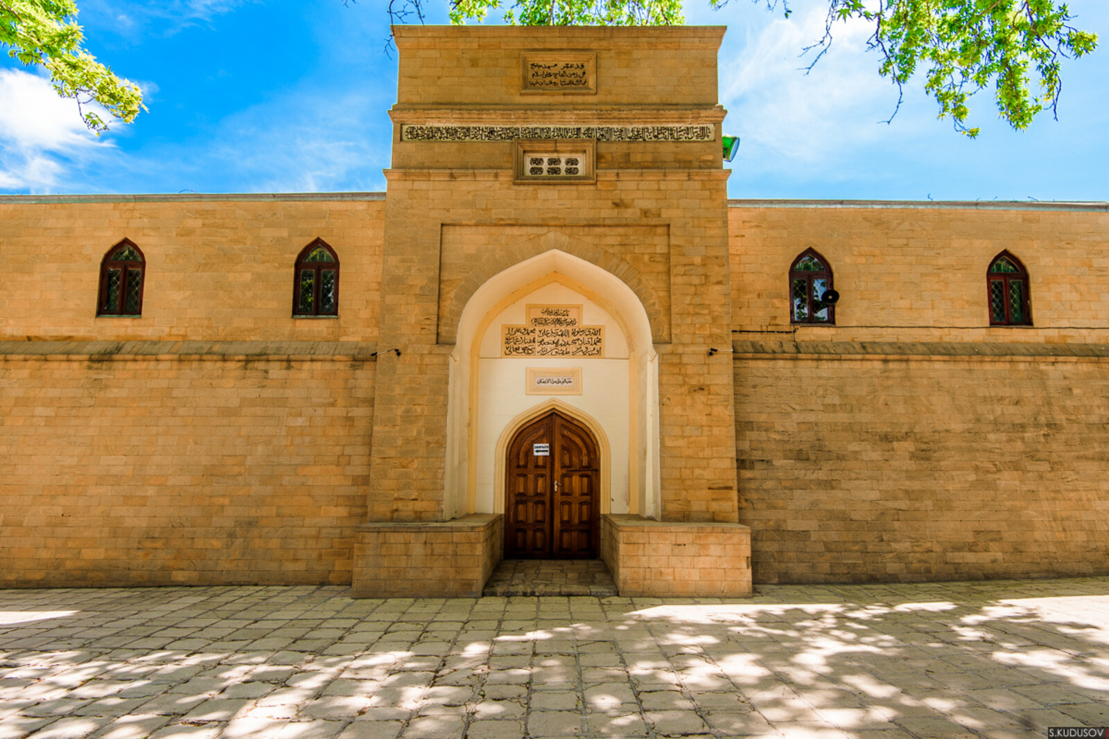 Facade of Derbent's Juma Mosque