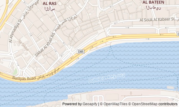 Walk map: Old Dubai by Wind and Water