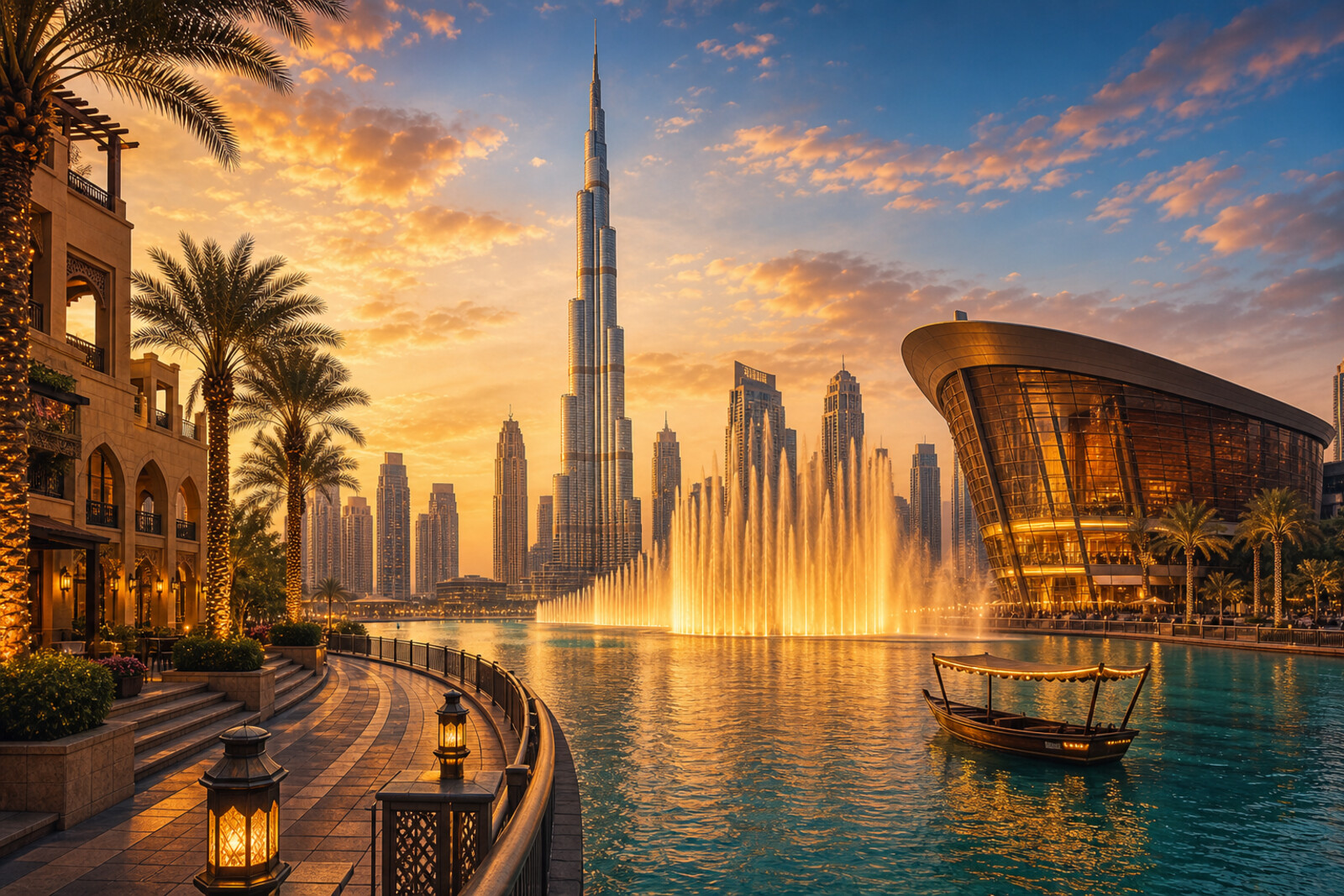 Generated editorial cover for the “dubai-downtown-burj-lake-opera” route