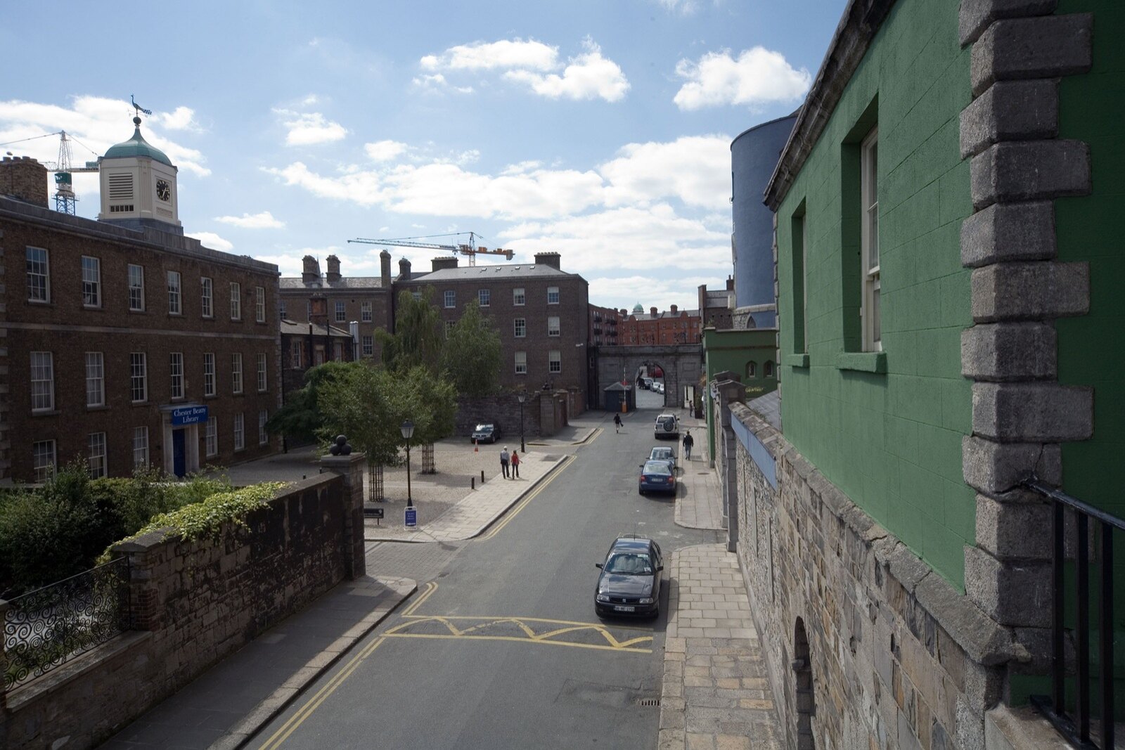 The castle edge on Ship Street