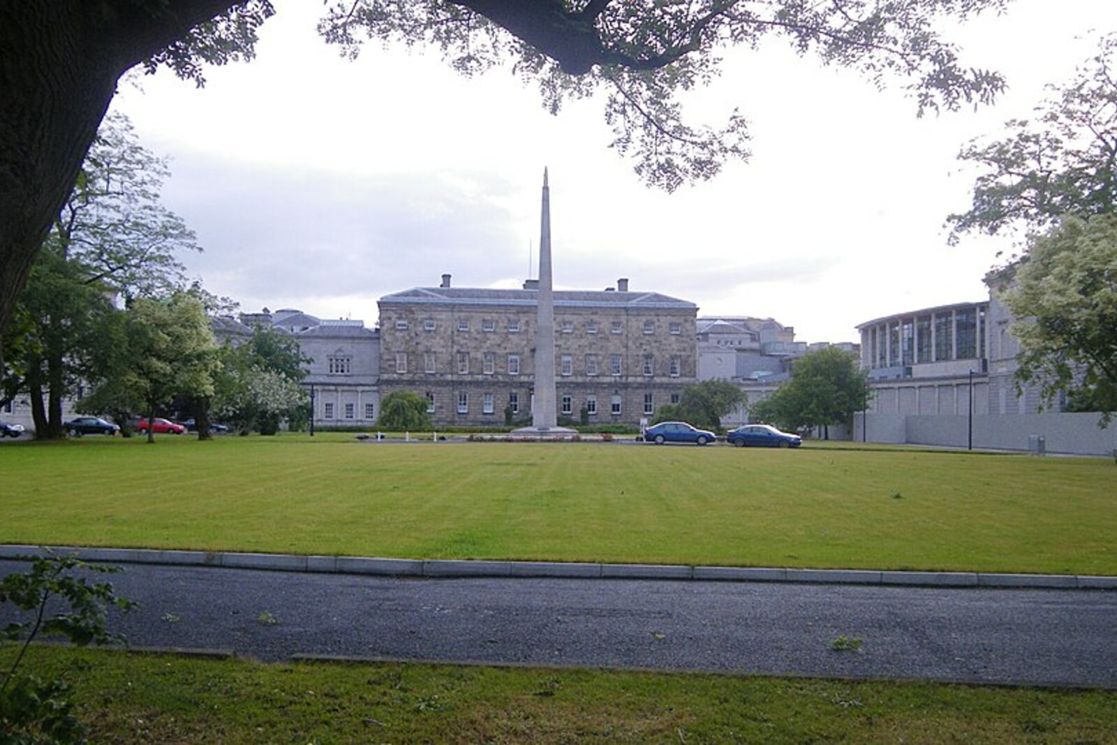 Leinster House – view from the Merrion Square side