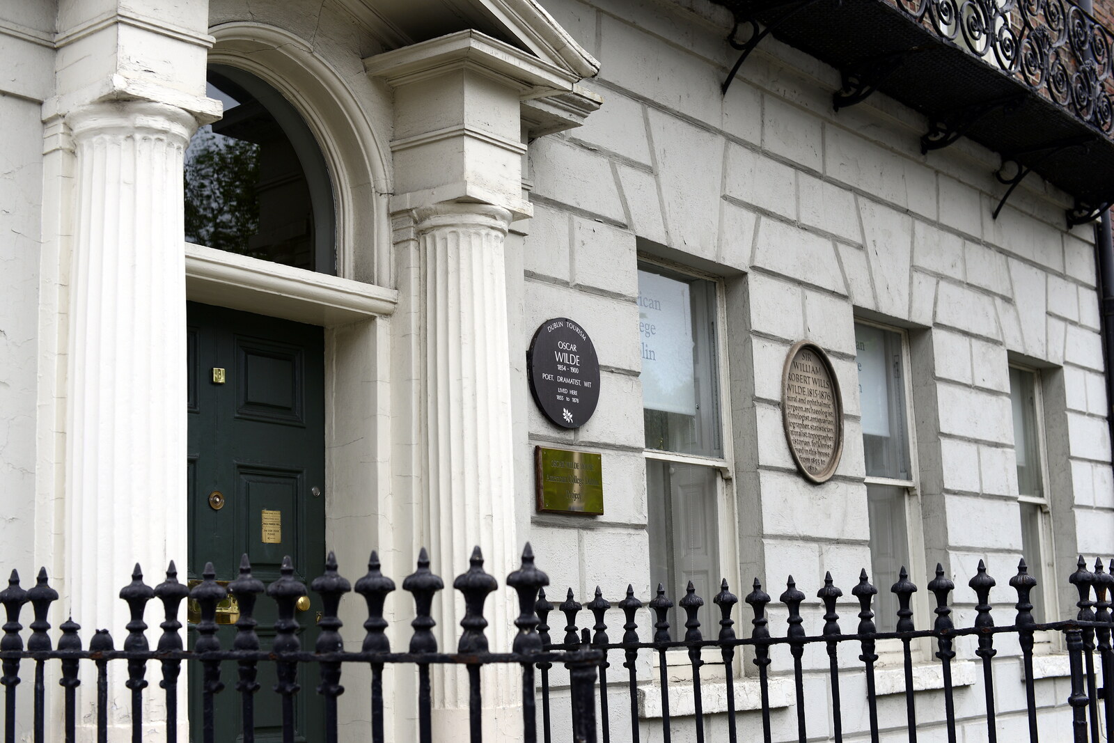 1 Merrion Square, hogar de infancia de Oscar Wilde en Dublín